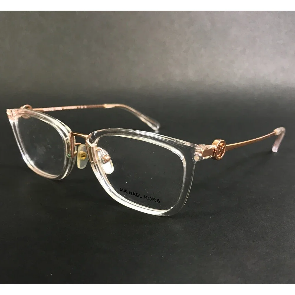 Michael Kors Eyeglasses Frames MK4054 Captiva 3105 Crystal Rose Gold 52-20-140